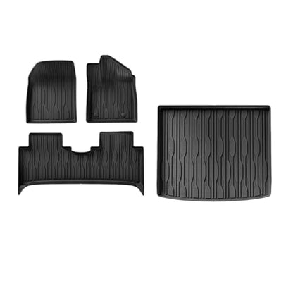 Alfombrilla de TPE compatible con BYD Atto 3 / Yuan Plus 2022 2023 2024, alfombrilla para el pie del coche (3 alfombrillas para el lado izquierdo del conductor) 