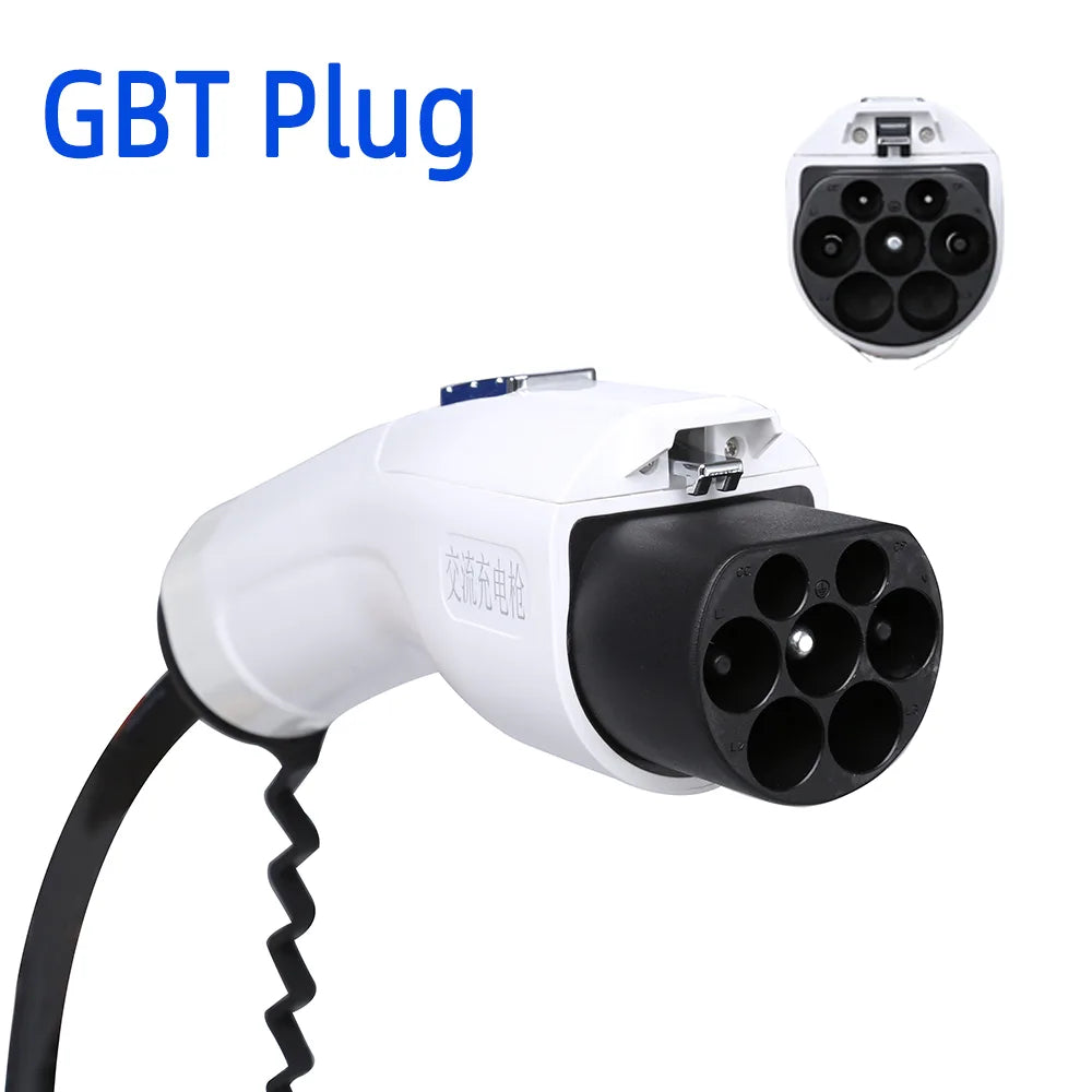 Type2 to GB/T EV Charging Cable 5 Meters for BYD Car