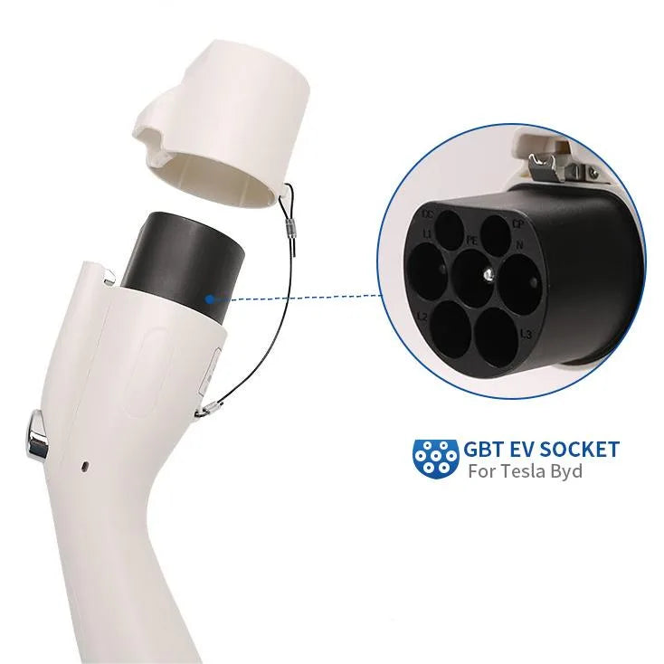 32A Portable Control Box Charger Adapter for BYD