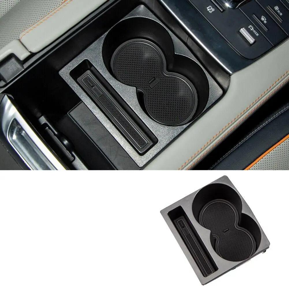 Car Central Armrest Storage Box Cup Holder For BYD Song Plus
