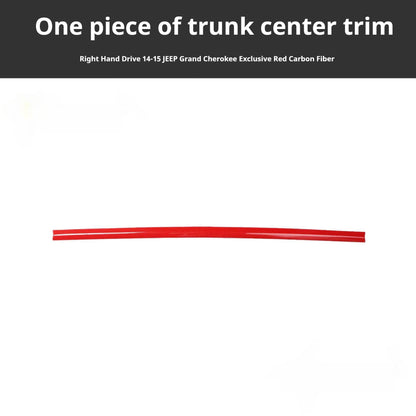 RHD 2014-2015 Grand Cherokee Carbon Fiber Texture Interior Trim Kit for Front Door Panels