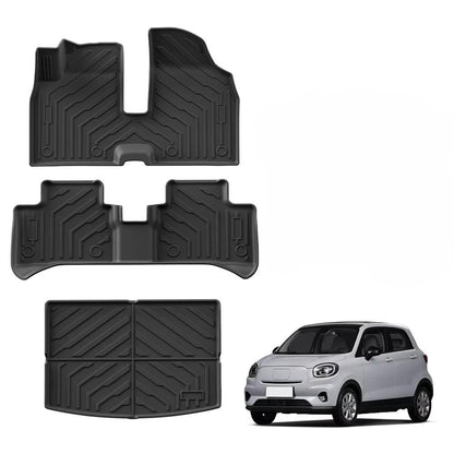 Leapmotor T03 Floor Mats Trunk Pad TPE 3D Foot Mat - Leapmotor Accessories