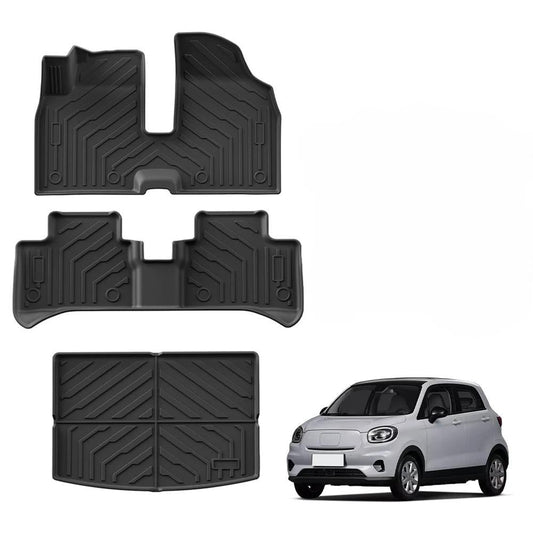 Leapmotor T03 Floor Mats Trunk Pad TPE 3D Foot Mat - Leapmotor Accessories