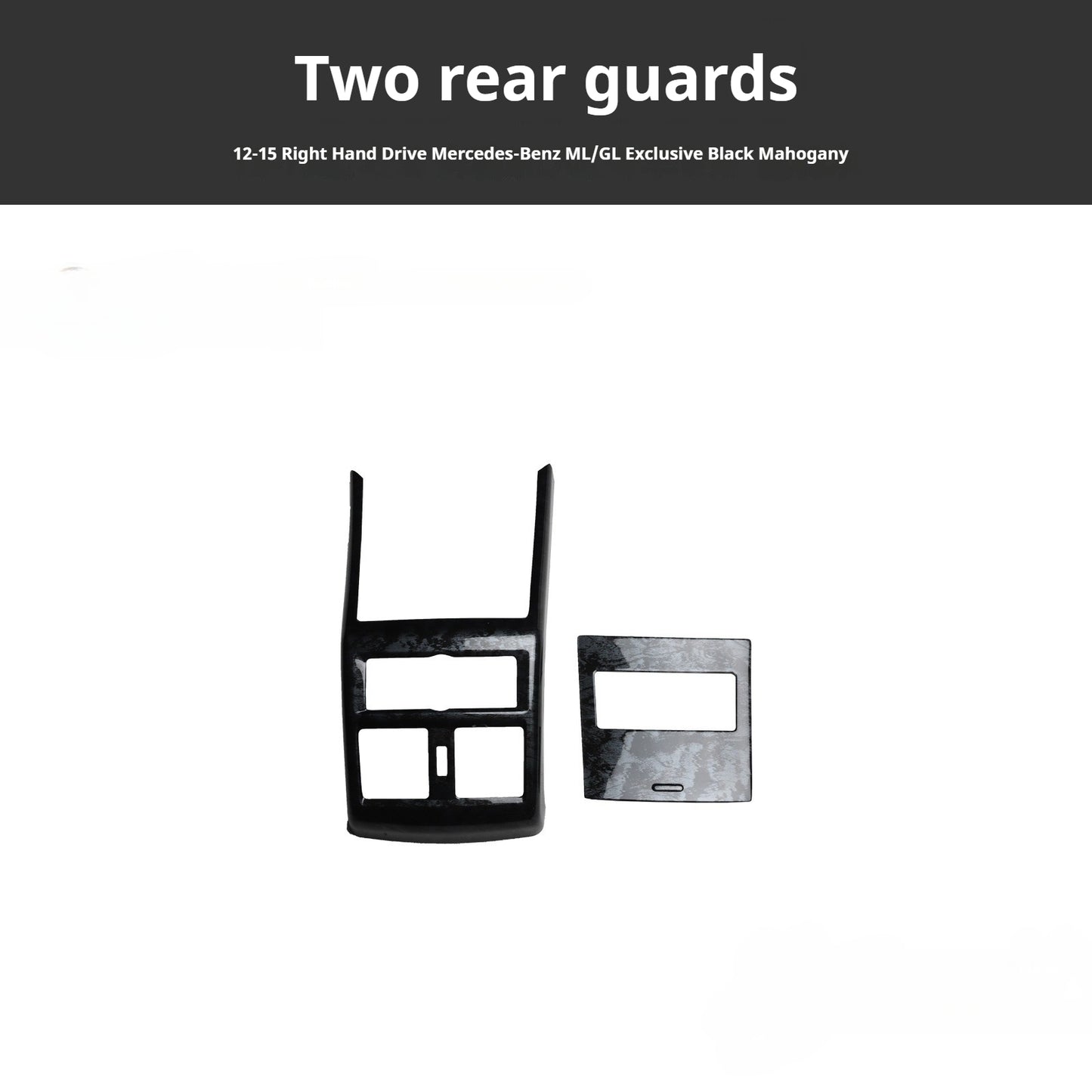RHD 2012-2015 GL/ML300/350/400 Carbon Fiber Door Handle Interior Modification Kit