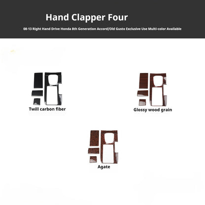 RHD 2008-2013 8th Generation Accord Dashboard Trim Bar Interior Modification Kit