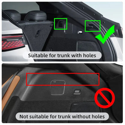 BYD Sealion 7 Cargo Cover Trunk Retractable Parcel Rack