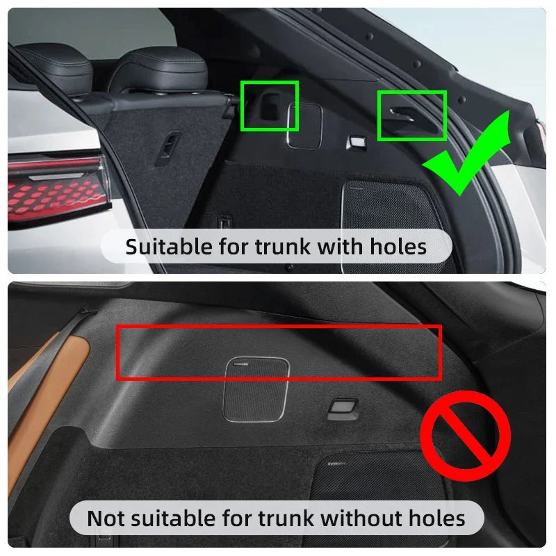 BYD Sealion 7 Cargo Cover Trunk Retractable Parcel Rack