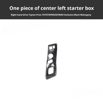 RHD 2012-2019 Prius ZVW40W-41 Walnut Carbon Fiber Interior Modification Kit