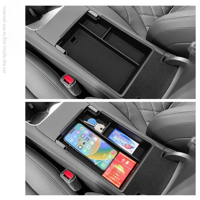 BYD Sealion 7 EV 2024 2025 Armrest Storage Box