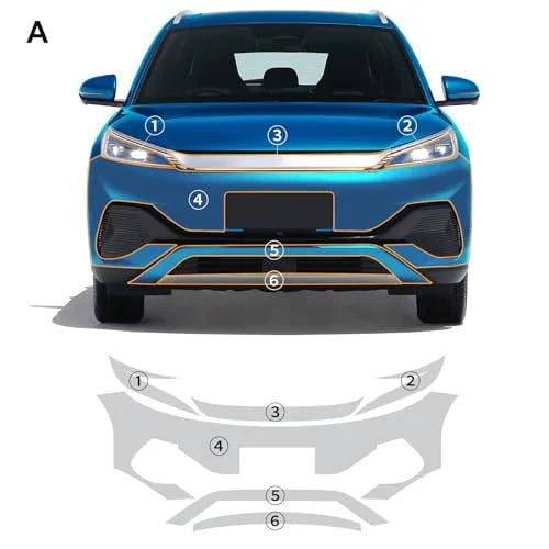 BYD Atto 3 Precut PPF Car Paint Protective Film