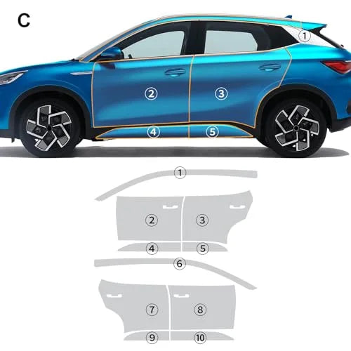 BYD Atto 3 Precut PPF Car Paint Protective Film