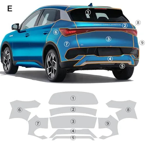 BYD Atto 3 Precut PPF Car Paint Protective Film