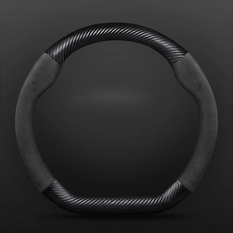 Carbon Fiber Car Steering Wheel Cover For VW ID.2, ID.3, ID.4, ID.5, ID.6, ID.7, Crozz, PRO, X, BUZZ
