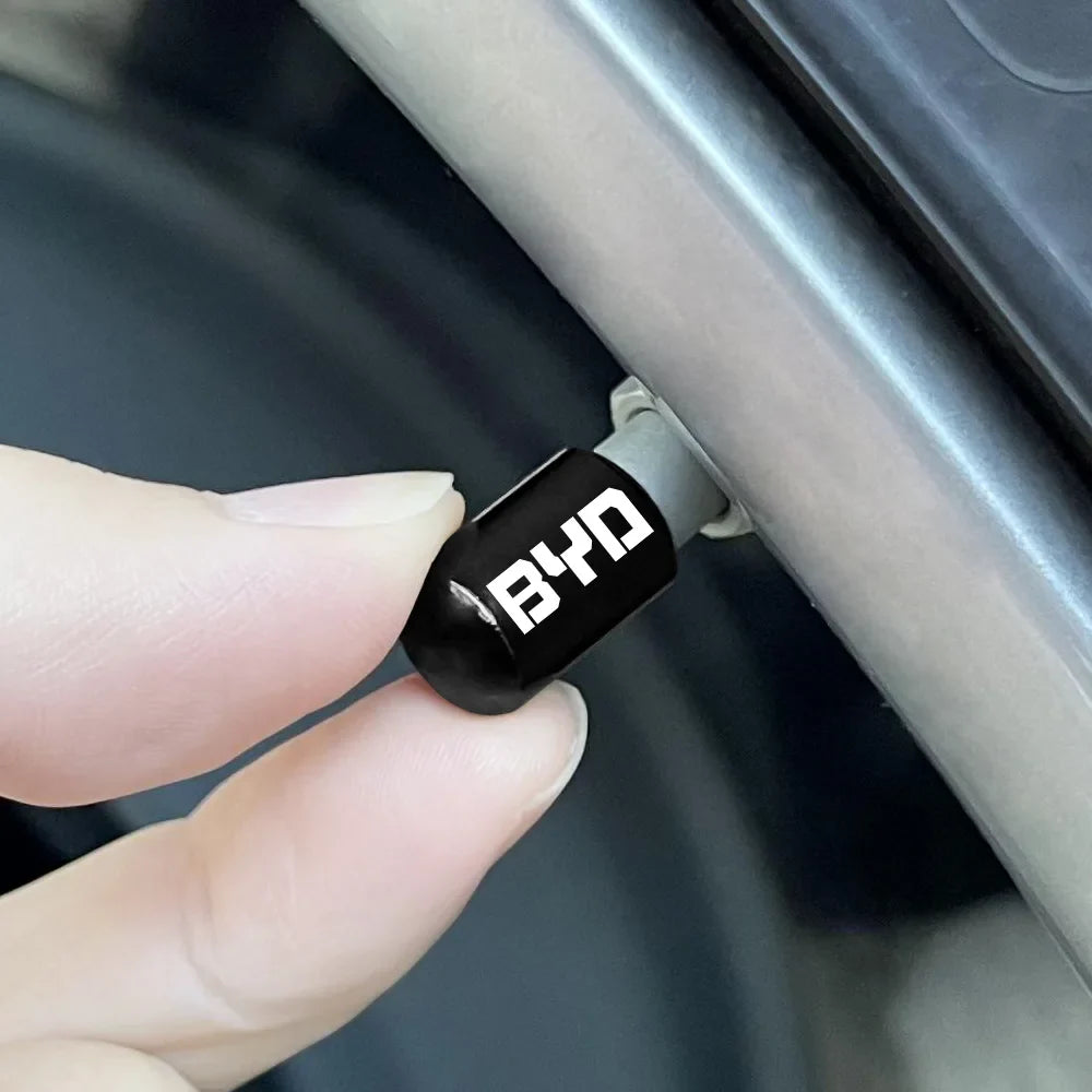 4PCS Car Tire Valve Caps For BYD Car