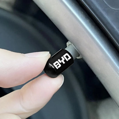 4PCS Car Tire Valve Caps For BYD Car