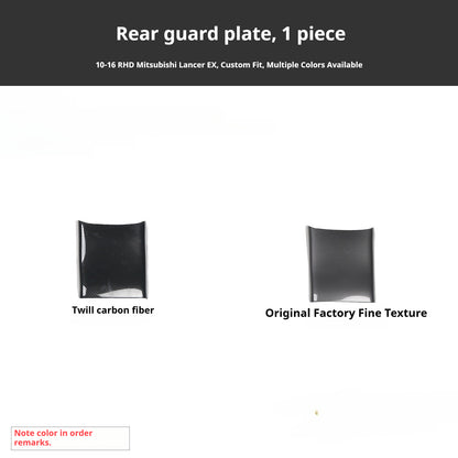 RHD 10-16 Mitsubishi Lancer EVO Interior Modification Carbon Fiber and Rosewood Steering Wheel & Window Trim Decals