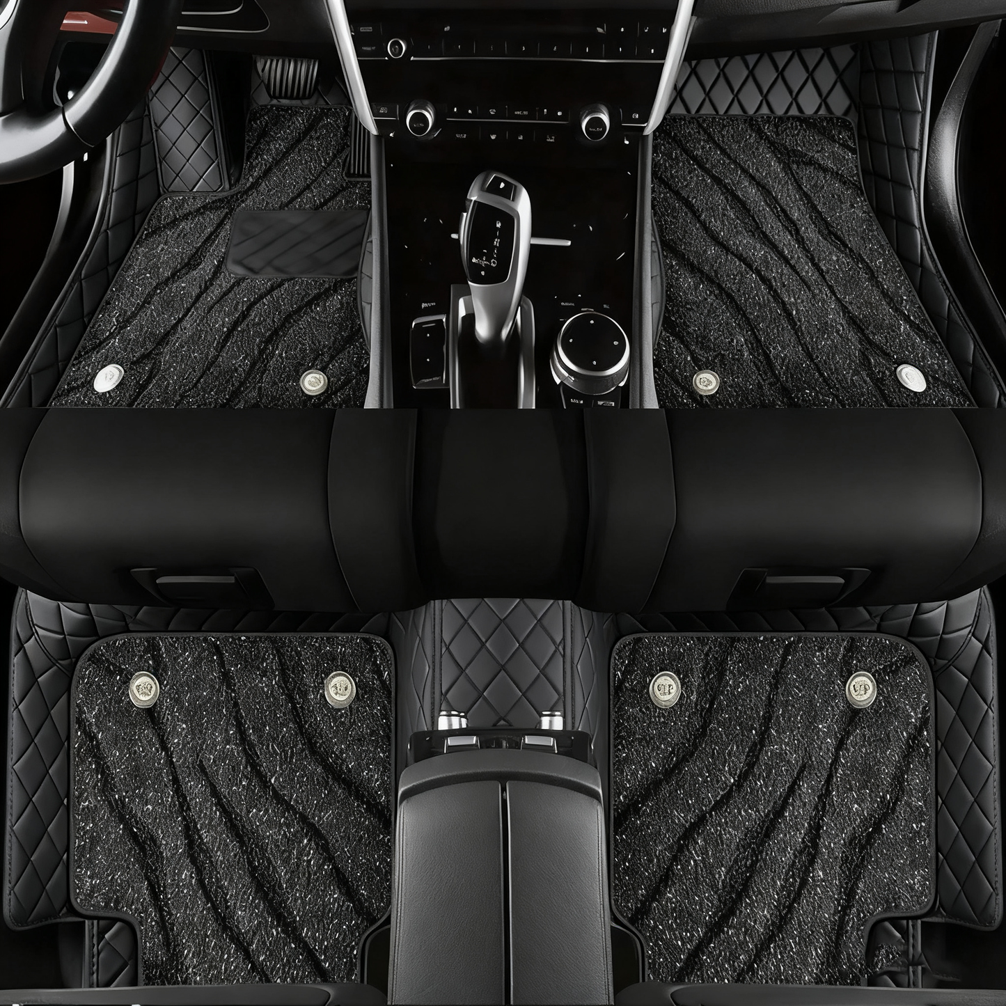 Custom Full Car Floor Mats For BYD Atto 3 Yuan Plus