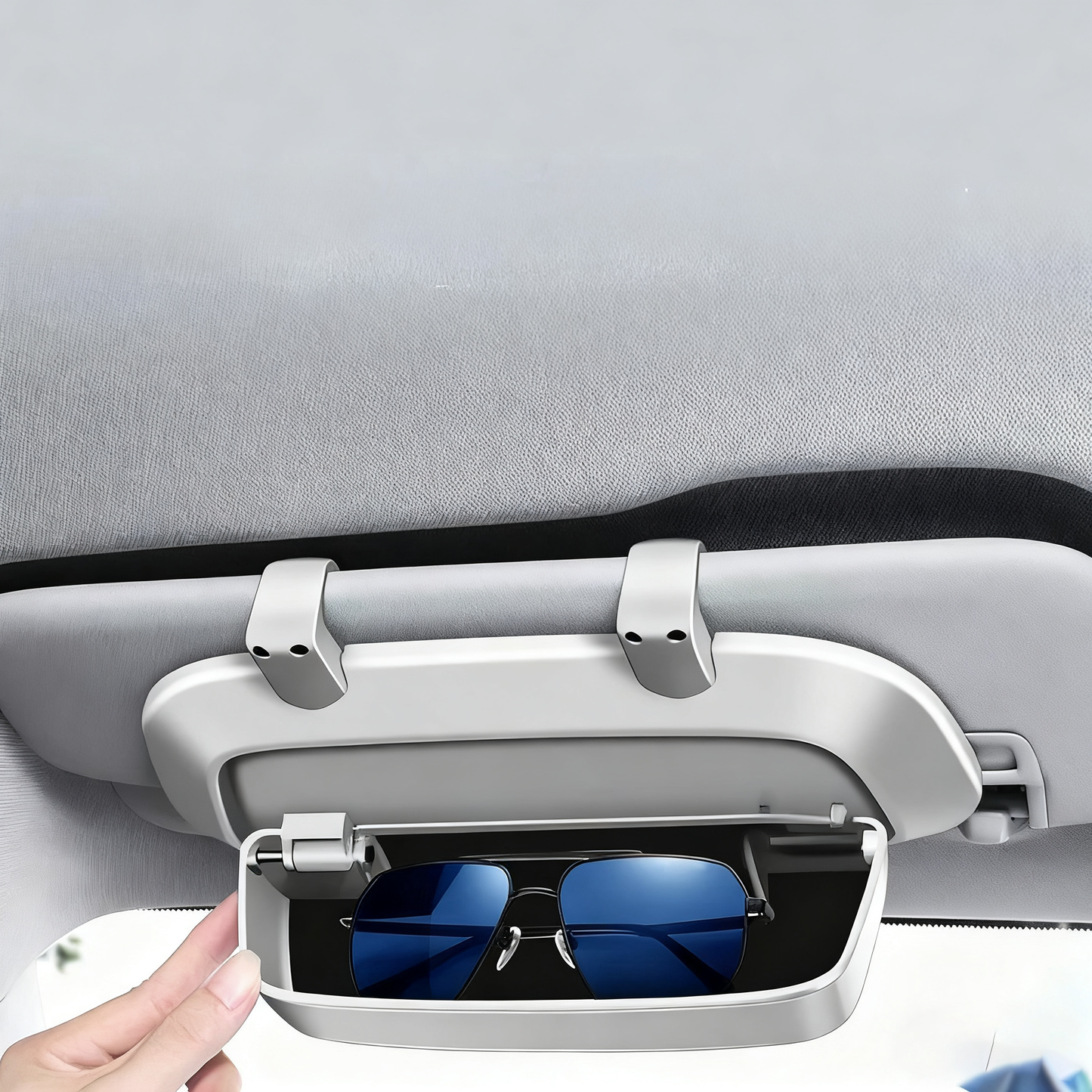 Sun Visor Multifunctional Car Sunglasses Holder - Leapmotor Accessories