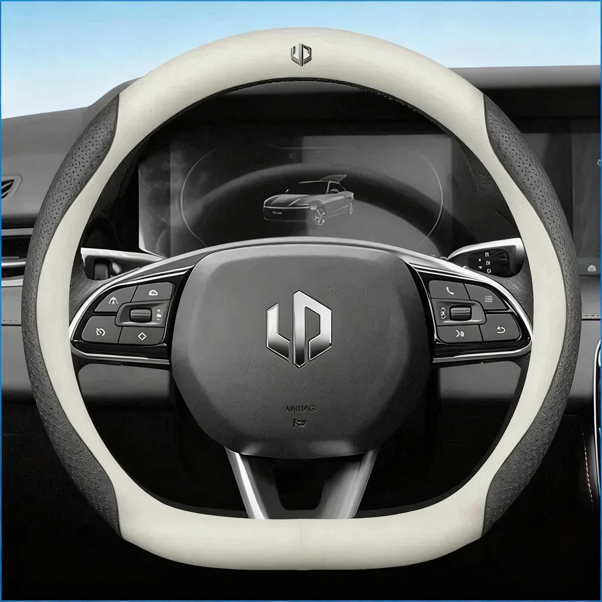 Leather Car Steering Wheel Cover For LEAPMOTOR - Leapmotor Accessories