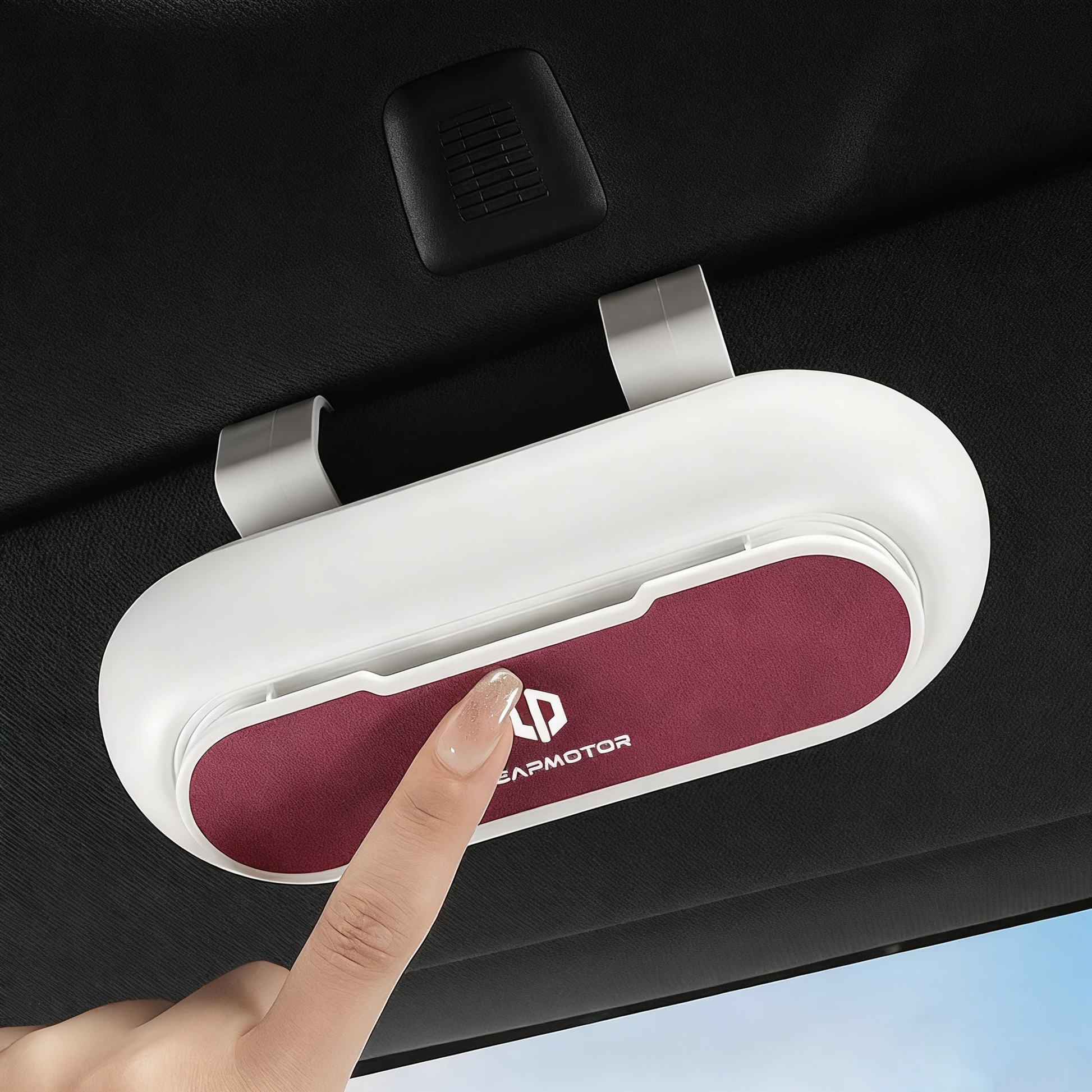 Sun Visor Multifunctional Car Sunglasses Holder - Leapmotor Accessories