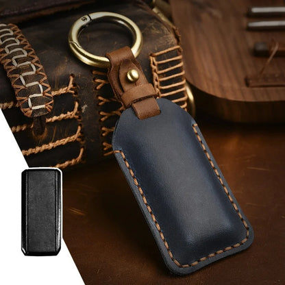 Leather Car Key Case Key Bag Car Smart Key Fob Cover Shell for Polestar 2 3 4 5 6