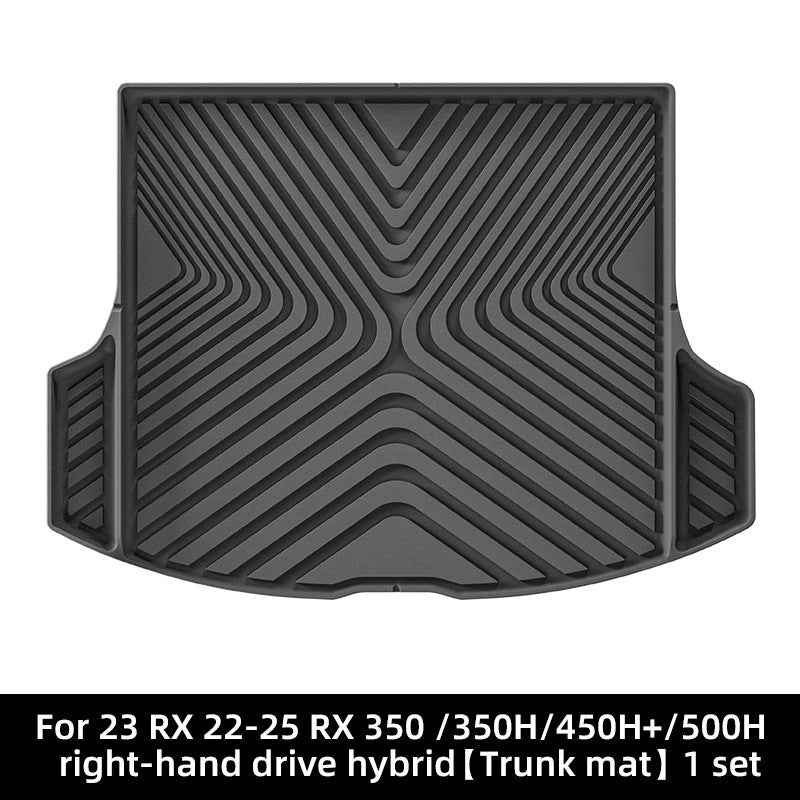 RHD TPE Floor Mats for Lexus RX350/350H/450H+/500H (2022-2025) - Full Set with Cargo Liner