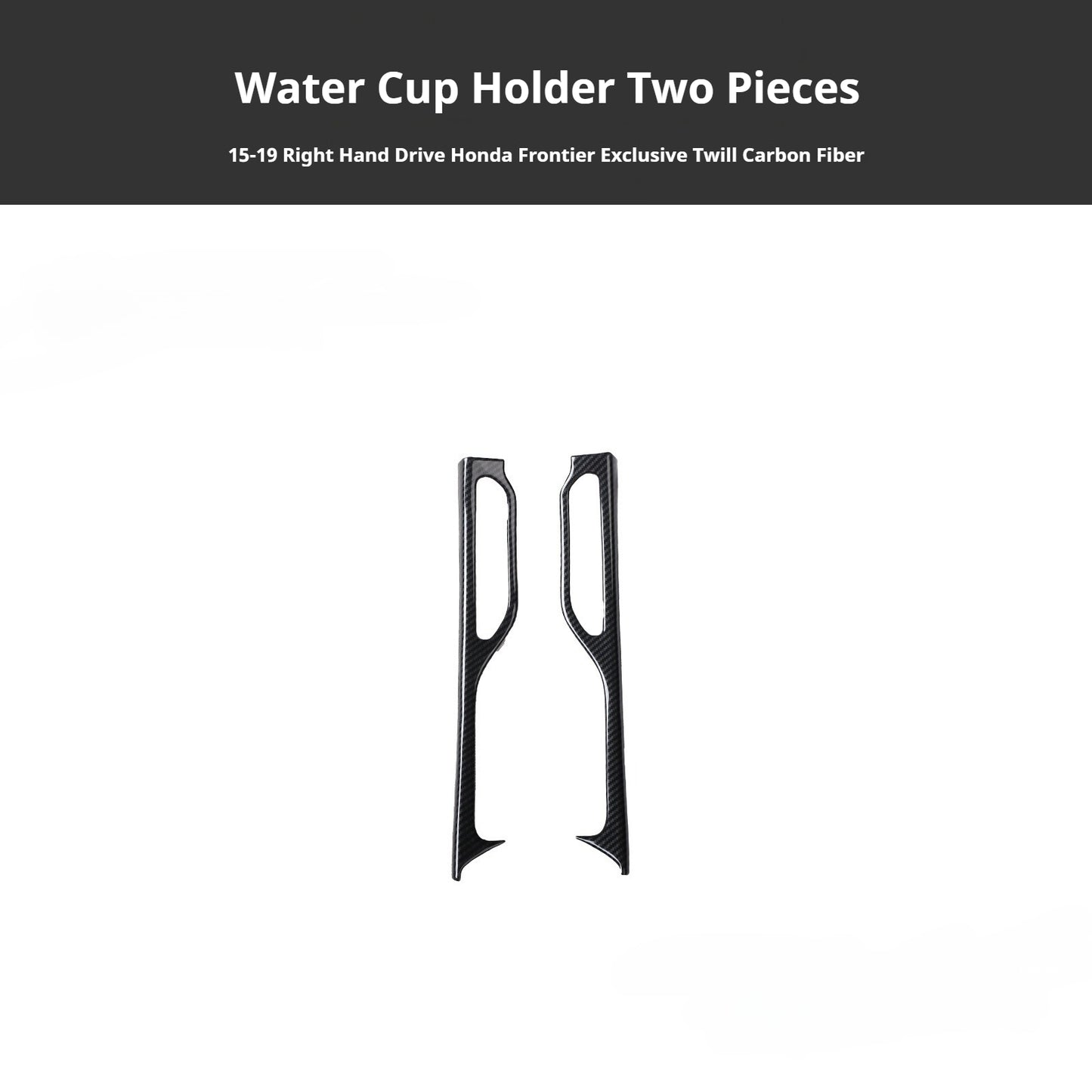 RHD 15-19 Honda City Carbon Fiber Gear Shift Lift Switch Trim