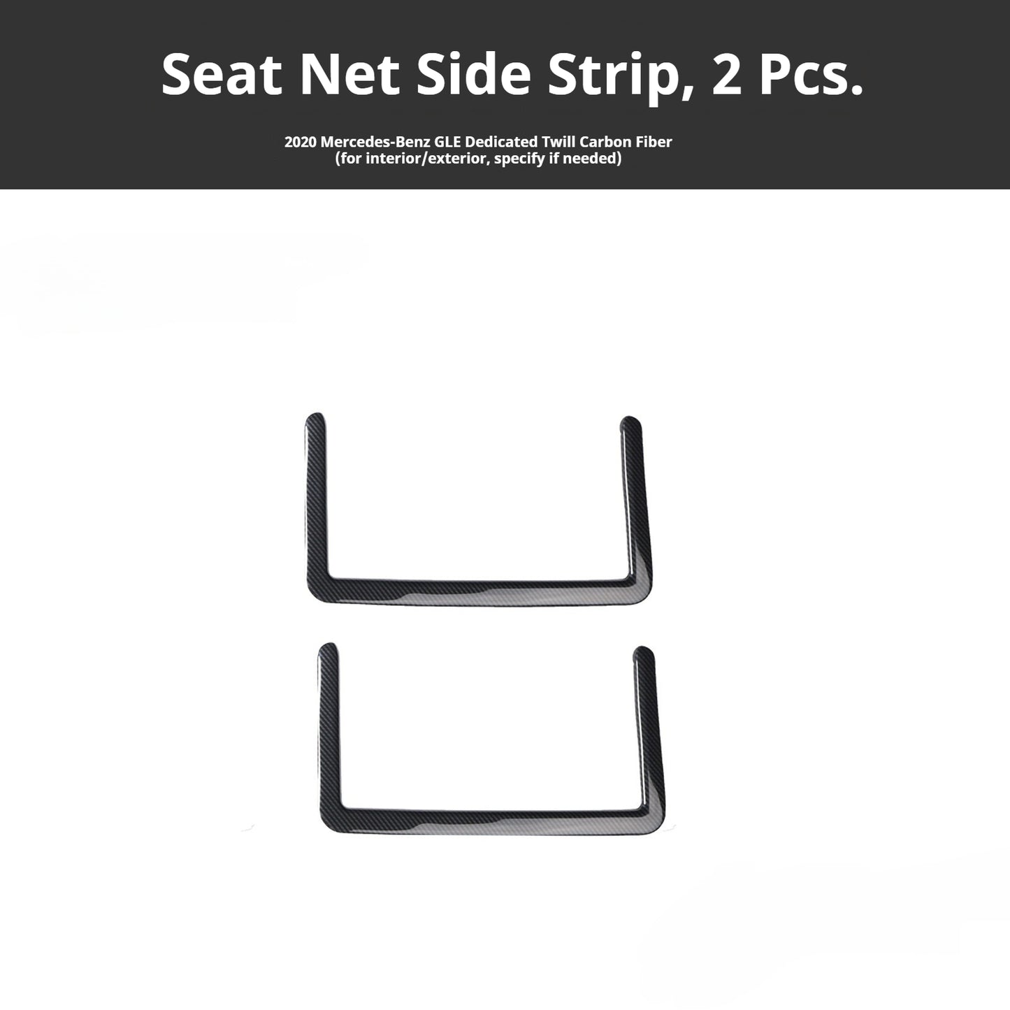 RHD 20-23 Mercedes-Benz GLE350/GLE450 Interior Modification Peach Wood Carbon Fiber Pattern Steering Wheel Center Vent Trim