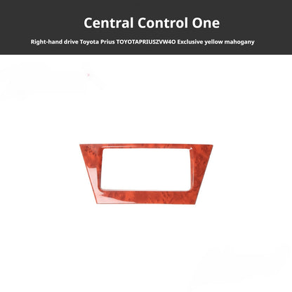 RHD 2012-2019 Prius ZVW40W-41 Walnut Carbon Fiber Interior Modification Kit