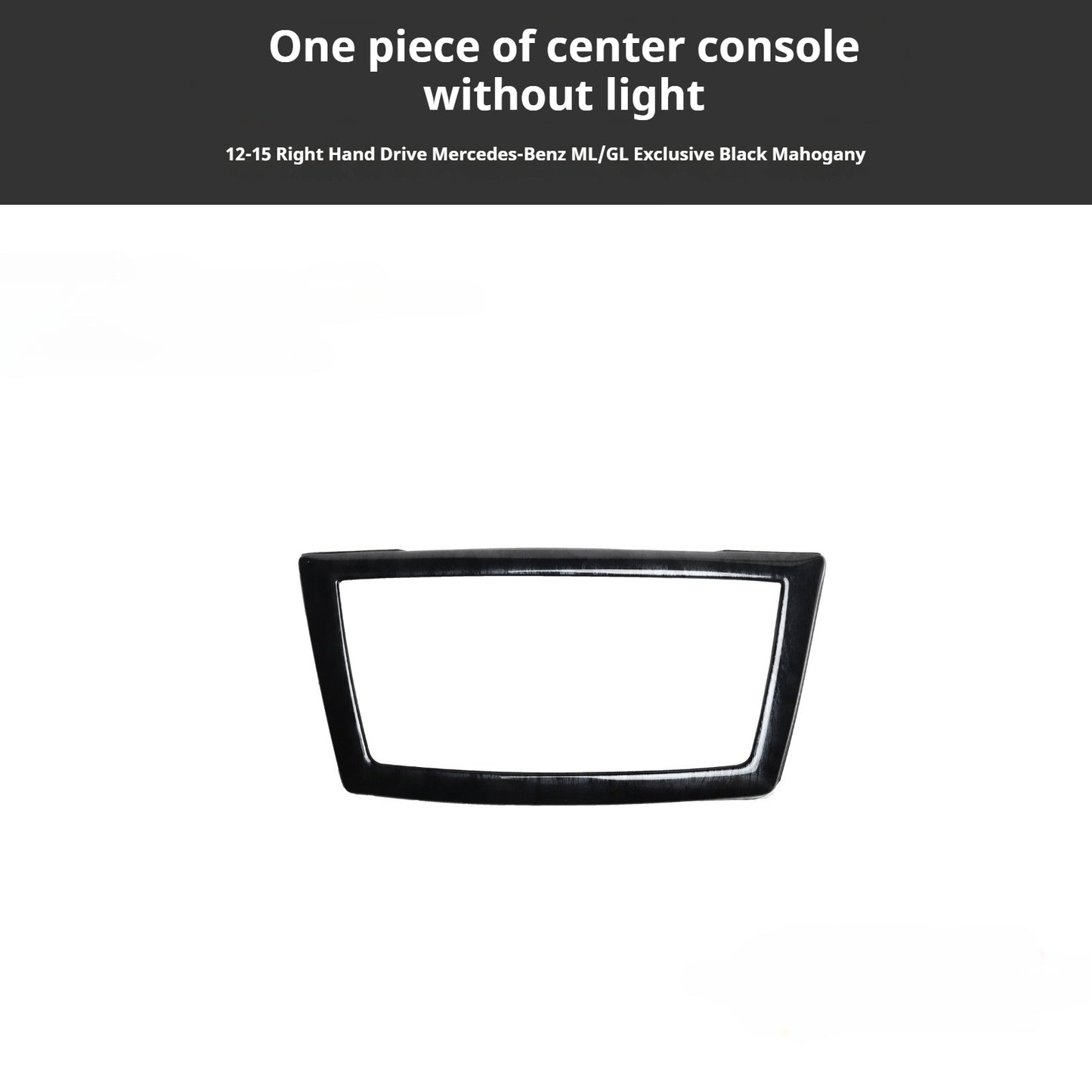 RHD 2012-2015 GL/ML300/350/400 Carbon Fiber Door Handle Interior Modification Kit