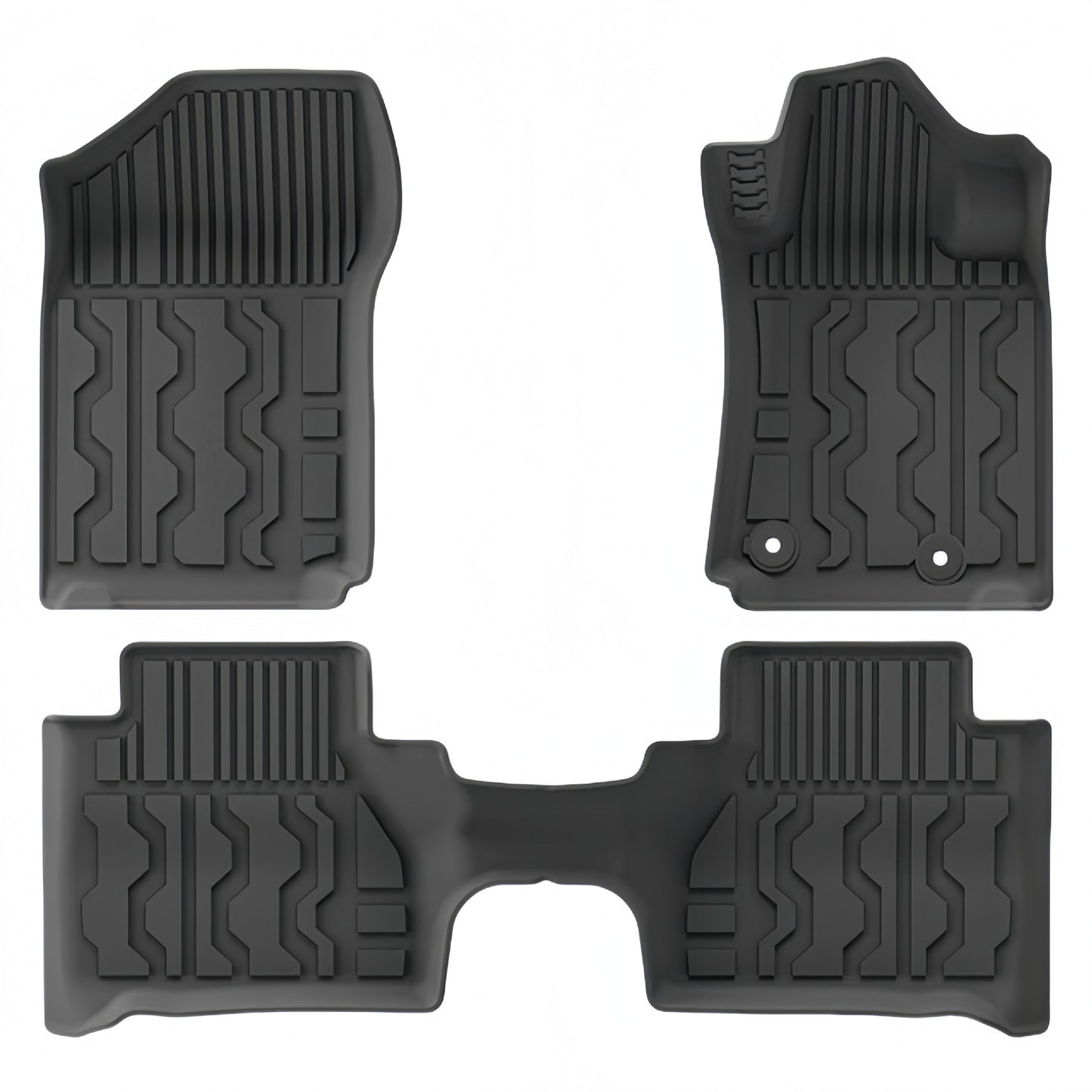RHD TPE Floor & Cargo Bed Mats for Nissan Navara NP300 (2015-2024)