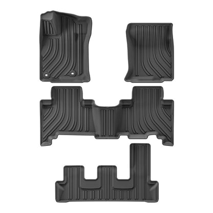 RHD TPE Floor Mats for Toyota Land Cruiser Prado (LC150) (2010-2023)