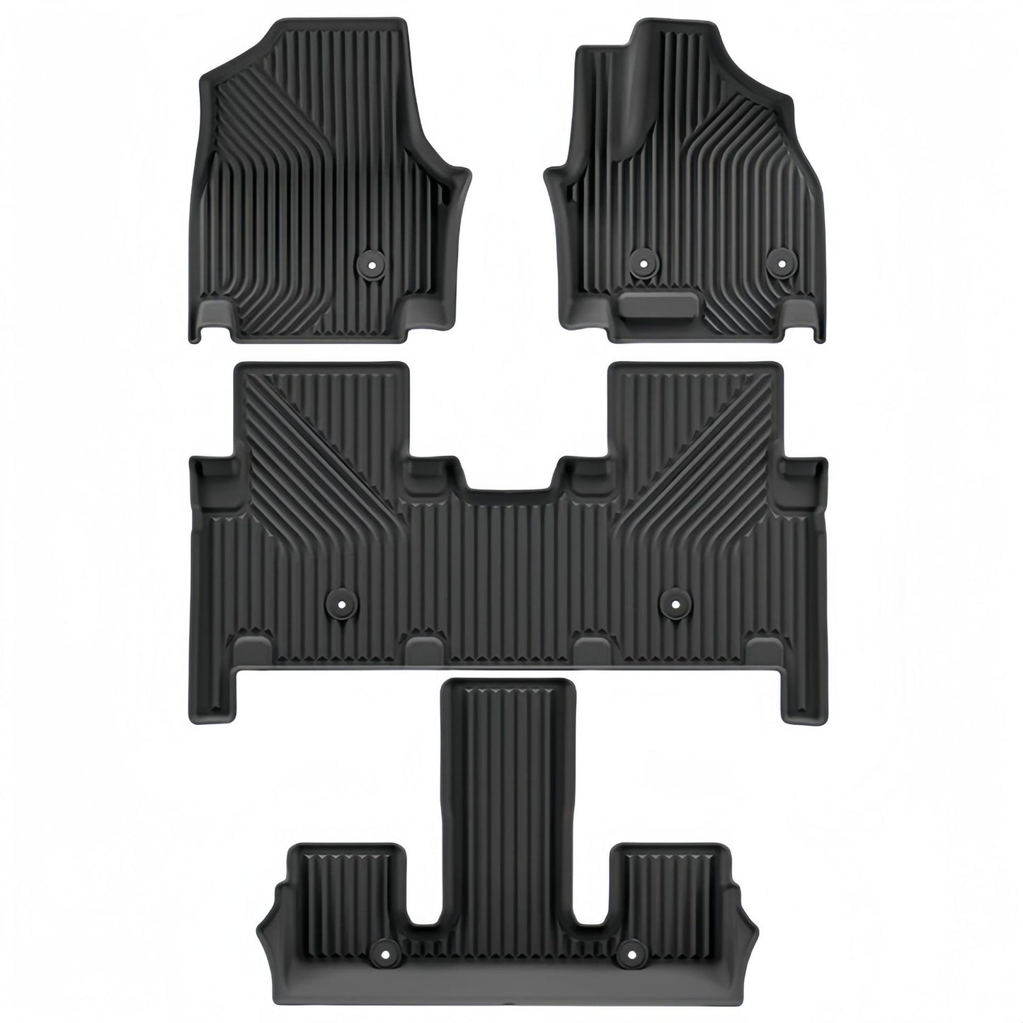 RHD TPE Floor Mats for Kia EV9 (2024-2025)