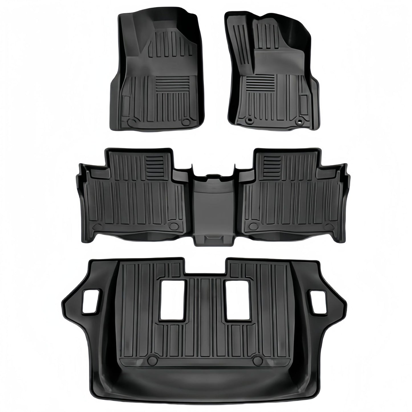 RHD TPE Floor Mats for Toyota Fortuner (2016-2024)