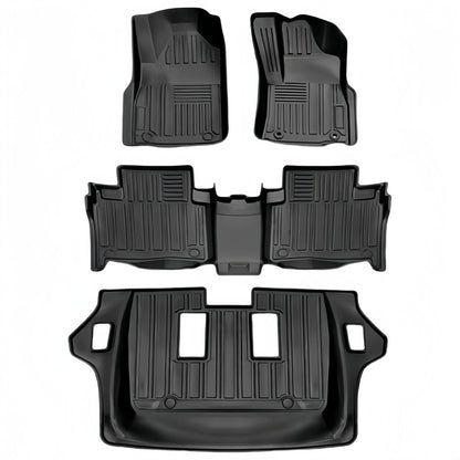 RHD TPE Floor Mats for Toyota Fortuner (2016-2024)