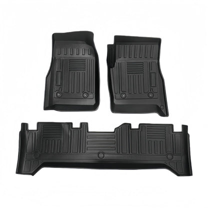 RHD TPE Floor Mats for Toyota Land Cruiser LC80 (1992-1998)