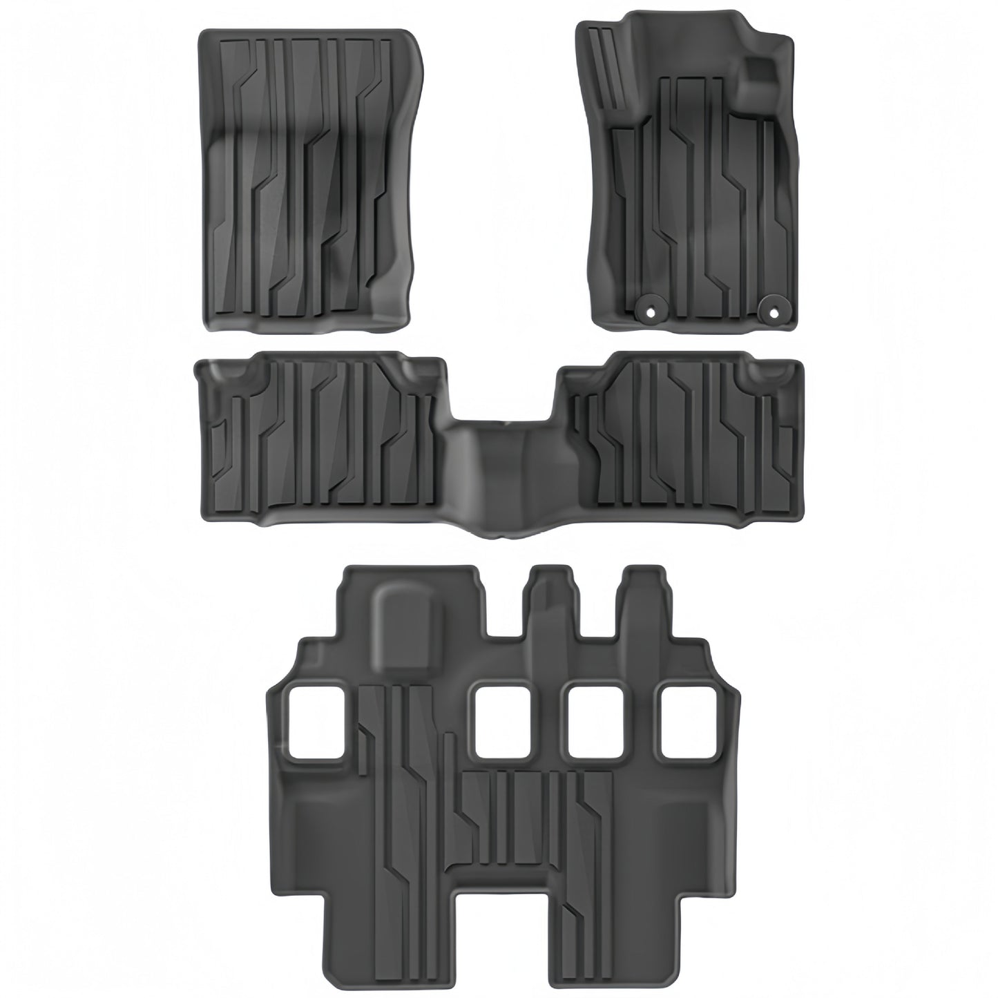 RHD TPE Floor Mats for Mitsubishi Pajero Sport (2015-2024)