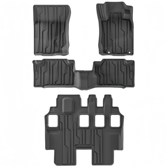 RHD TPE Floor Mats for Mitsubishi Pajero Sport (2015-2024)