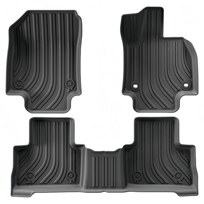 RHD TPE Floor Mats for Toyota RAV4 (2019-2024) - Full Set with Cargo Liner