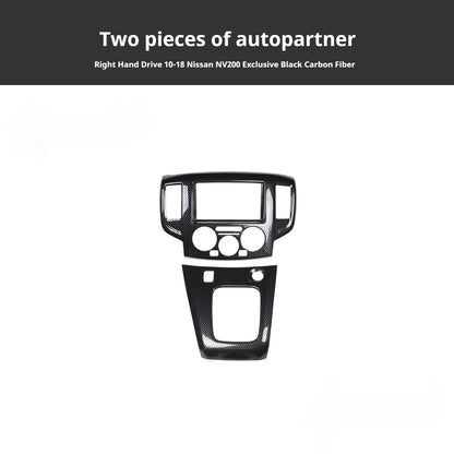 RHD NV200 Carbon Fiber Walnut Wood Grain Interior Trim Kit