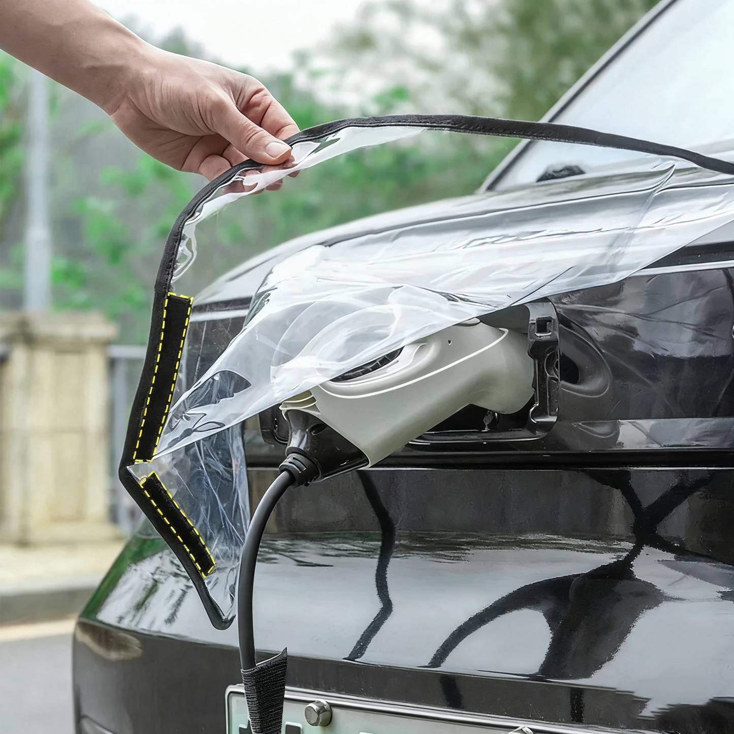 Magnetic EV Charger Cover for BYD Car