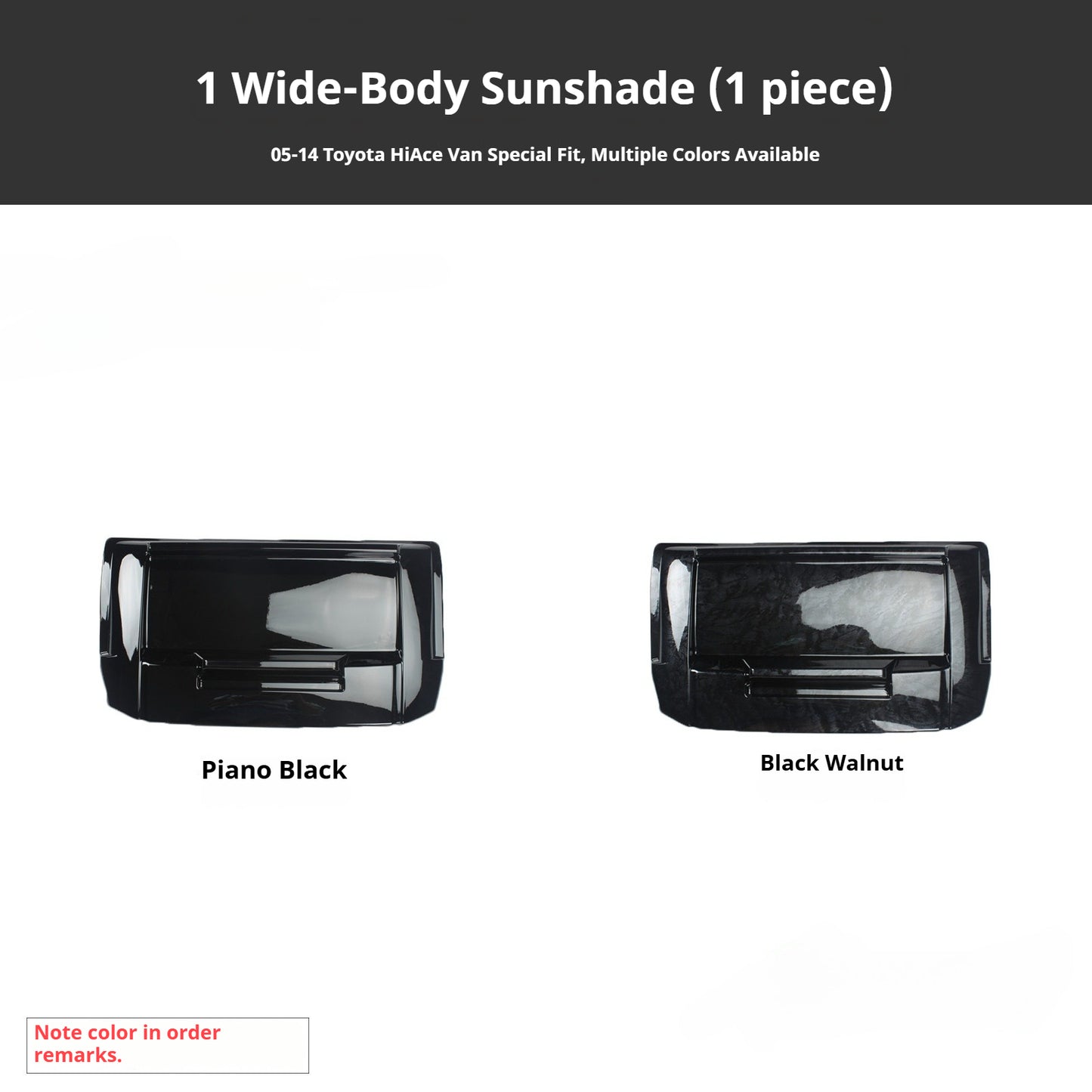 RHD 05-13 Toyota Hiace 200 Series Interior Modification Peach Wood Carbon Fiber Pattern Dashboard and Instrument Panel Trim