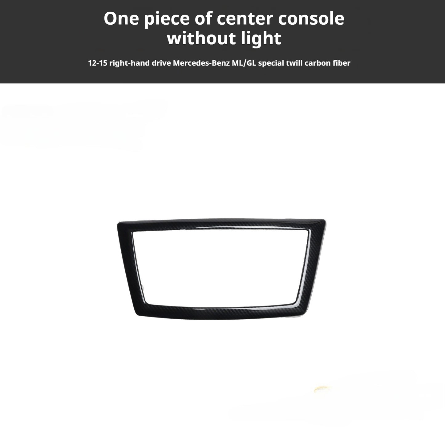 RHD 2012-2015 GL/ML300/350/400 Carbon Fiber Door Handle Interior Modification Kit