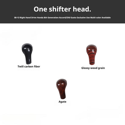 RHD 2008-2013 8th Generation Accord Dashboard Trim Bar Interior Modification Kit