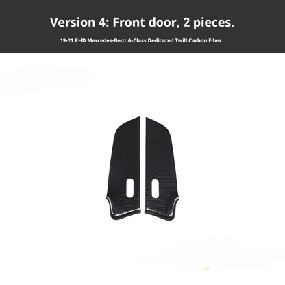 RHD 2019-2021 Mercedes-Benz A-Class / CLA-Class Specification Custom-Fit Center Console Vent Panel Modification Kit