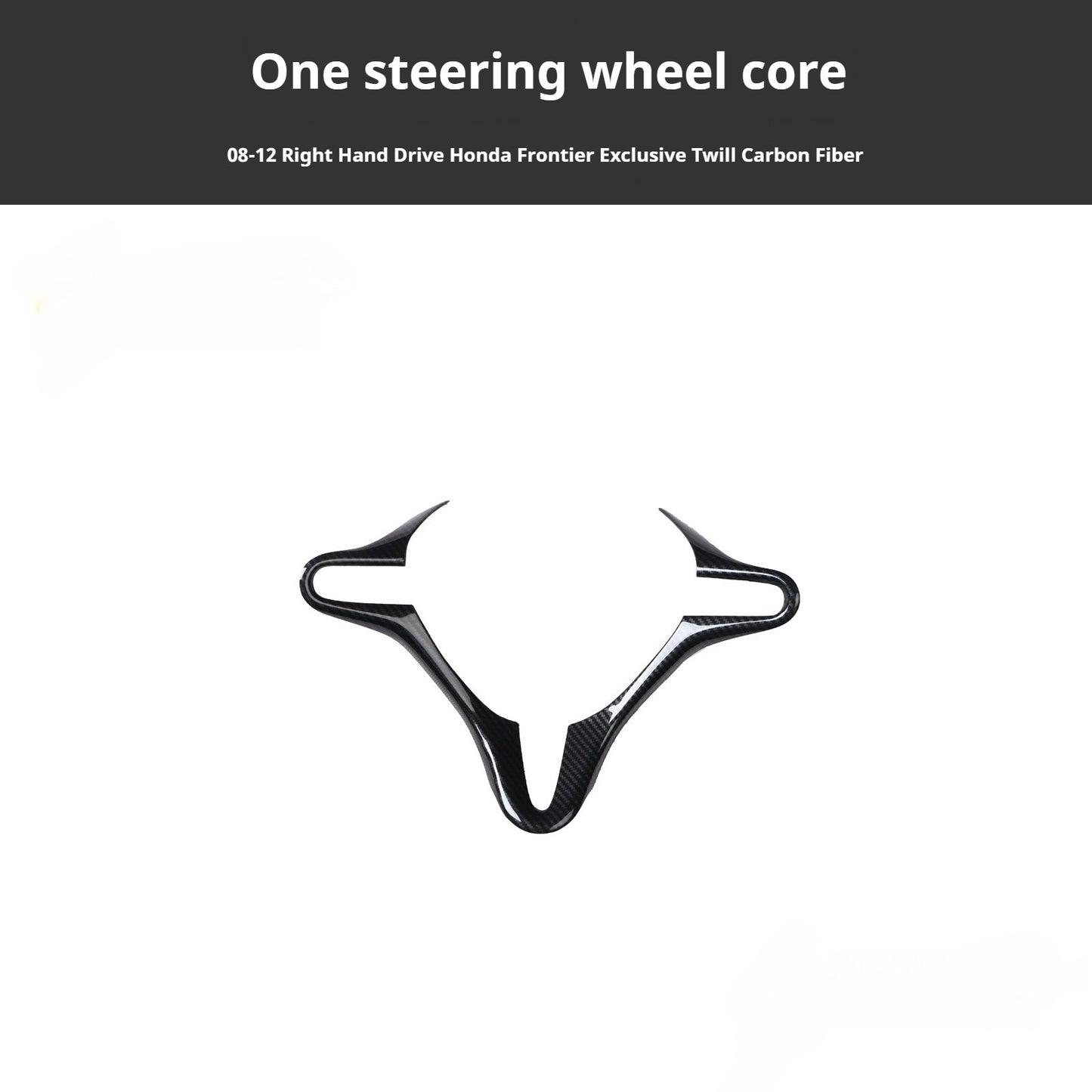 RHD 08-12 Older Model Fit Interior Modification Carbon Fiber Pattern Gear Shift Navigation Panel Decorative Sticker