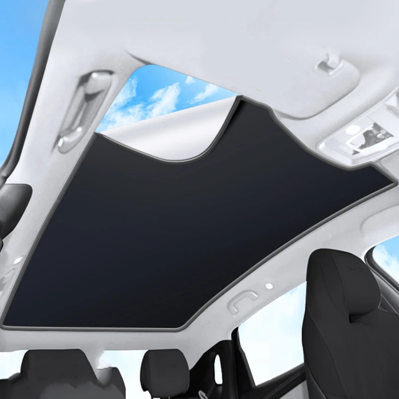 BYD SONG L 2024 2025 Electrostatic Adsorption Car Roof Sunshade