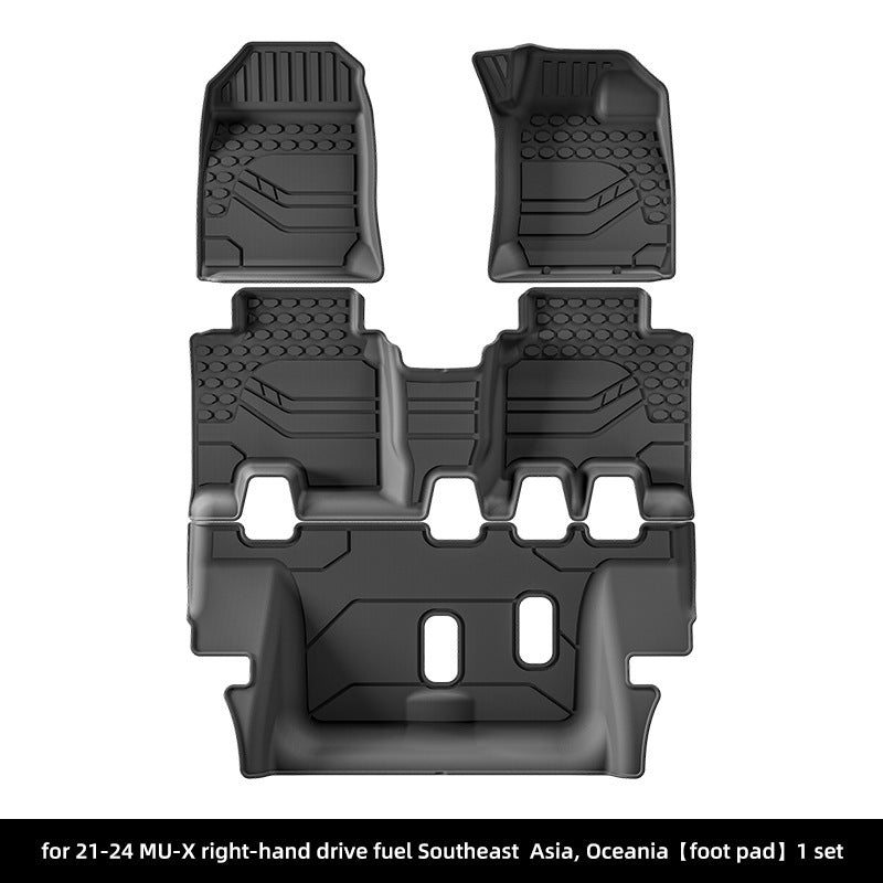 RHD TPE Floor Mats for Isuzu mu-X (2021-2024)