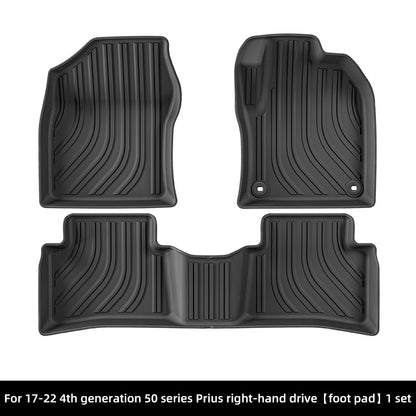 RHD TPE Floor Mats for Toyota Prius (50 Series) (2017-2022)