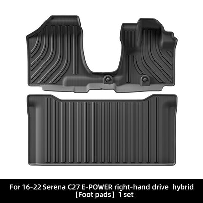 RHD TPE Floor Mats for Nissan Serena C27 E-POWER (2016-2022)